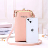 Women Mini Matte Leather Crossbody Bag Shoulder Messenger Bag Clutch Purse