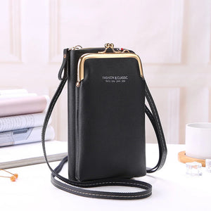 Women Mini Matte Leather Crossbody Bag Shoulder Messenger Bag Clutch Purse