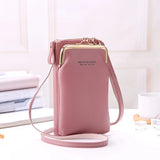 Women Mini Matte Leather Crossbody Bag Shoulder Messenger Bag Clutch Purse