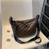 Women's Winter Crossbody Cotton Bag Famous Brand Shoulder Purse