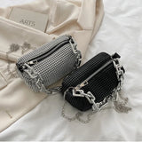 Women's Crossbody Messenger Bag Flash Drilling Handbag