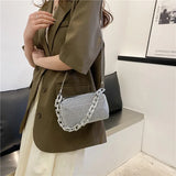 Women's Flash Drilling Crossbody Bag for Summer Travel