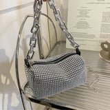 Women's Crossbody Messenger Bag Flash Drilling Handbag