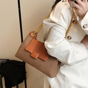Small Women's Chain Crossbody Bag Spring Summer Shoulder Bag
