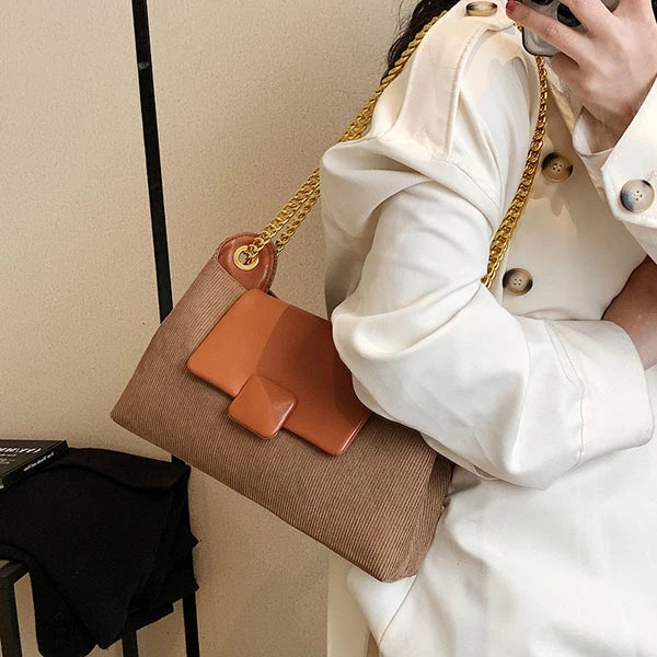 Small Women's Chain Crossbody Bag Spring Summer Shoulder Bag