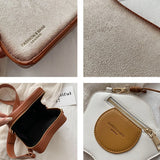 Small Women's Bread Purse Egg Shoulder Messenger Bag