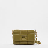 Small Women's Solid Chain Shoulder Bag Vintage Handbag