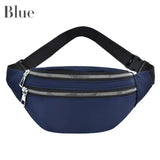 Women's Small Fanny Pack Sports Waist Bag Zipper Coin Purse