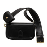 Small Flap Shoulder Bags for Women Woven Crossbody Female Handbags