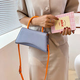 Artistic Personalized Contrast Women's Bag Daily Crossbody