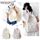 Small Fresh Backpack Women Travel Bag High Capacity Flower Women Backpack