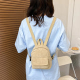Small Fresh Backpack Women Travel Bag High Capacity Solid Women Backpack