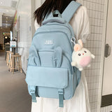 Rabbit Ear Girls Backpack Junior High School Waterproof Travel Bag