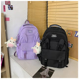 Rabbit Ear Girls Backpack Junior High School Waterproof Travel Bag