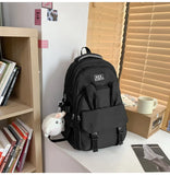 Rabbit Ear Girls Backpack Junior High School Waterproof Travel Bag