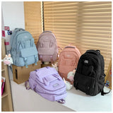 Rabbit Ear Girls Backpack Junior High School Waterproof Travel Bag