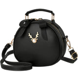 Small Round Bag Women Autumn Ins Net Red Messenger Small Fresh Shou