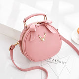 Small Round Bag Women Autumn Ins Net Red Messenger Small Fresh Shou