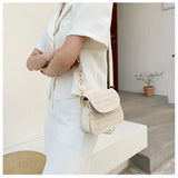 Chrysanthemum Embroidery Chain One-Shoulder Messenger Bag