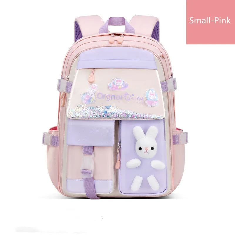 Small Girls Primary School Bag Backpacks For Children Satchel Book Bag