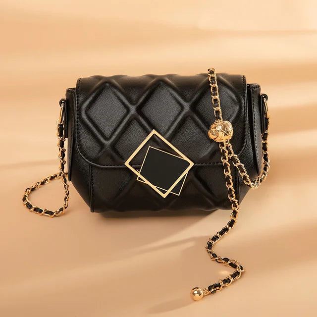 Small Golden Ball Chain Women's Bag Summer Niche Crossbody Bag