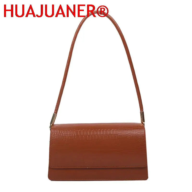 Soft PU Leather Ladies Shoulder Bag Vintage Handbag Purse Bolso