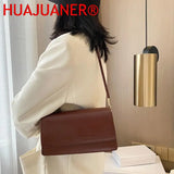 Soft PU Leather Ladies Shoulder Bag Vintage Handbag Purse Bolso