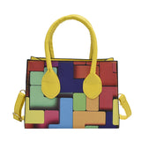 Plaid Handbag Mini Bag with Handle Shoulder Crossbody Purse