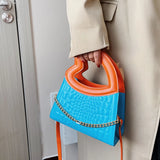 Women's Top Shoulder Bag Heart Handle Crossbody Bag