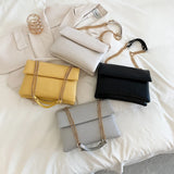 Small Leather Women's Bag Crossbody Bags Chain Shoulder Bags