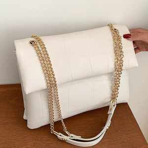 Small Leather Women's Bag Crossbody Bags Chain Shoulder Bags
