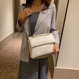 Small Leather Women's Bag Crossbody Bags Chain Shoulder Bags