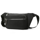 Men Women Waist Bag Travel Chest Bag Female Zipper Crossbody Pack