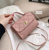 Small Crossbody Messenger Bag for Women