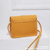Small Messenger Bag Yellow Ladies Phone Purse