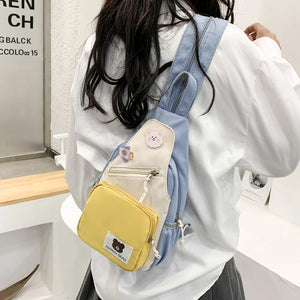 Small Multi-functional Dual-purpose Backpack Women Shoulder School Bags