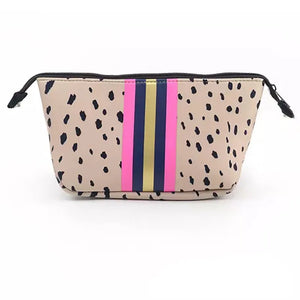 Neoprene Printed Women's Cosmetic Bag Small Hand & Wallet Bag