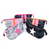 Neoprene Printed Women's Cosmetic Bag Small Hand & Wallet Bag