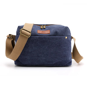 Canvas Single Shoulder Messenger Bag Small Square Bag Female Handbags