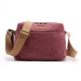 Canvas Single Shoulder Messenger Bag Small Square Bag Female Handbags