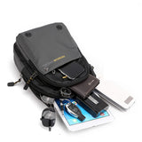 Men's Nylon Backpack Rucksack Military Travel Messenger Cross Body Bag