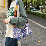 Nylon Shoulder Bag Crossbody for Girls Women Messenger School Bags