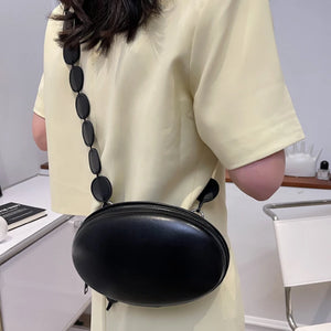 Small Oval Women's Crossbody Bag Single Shoulder Messenger Bag