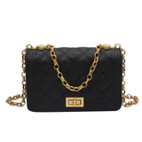 PU Leather Crossbody Bags for Women Chain Shoulder Purses