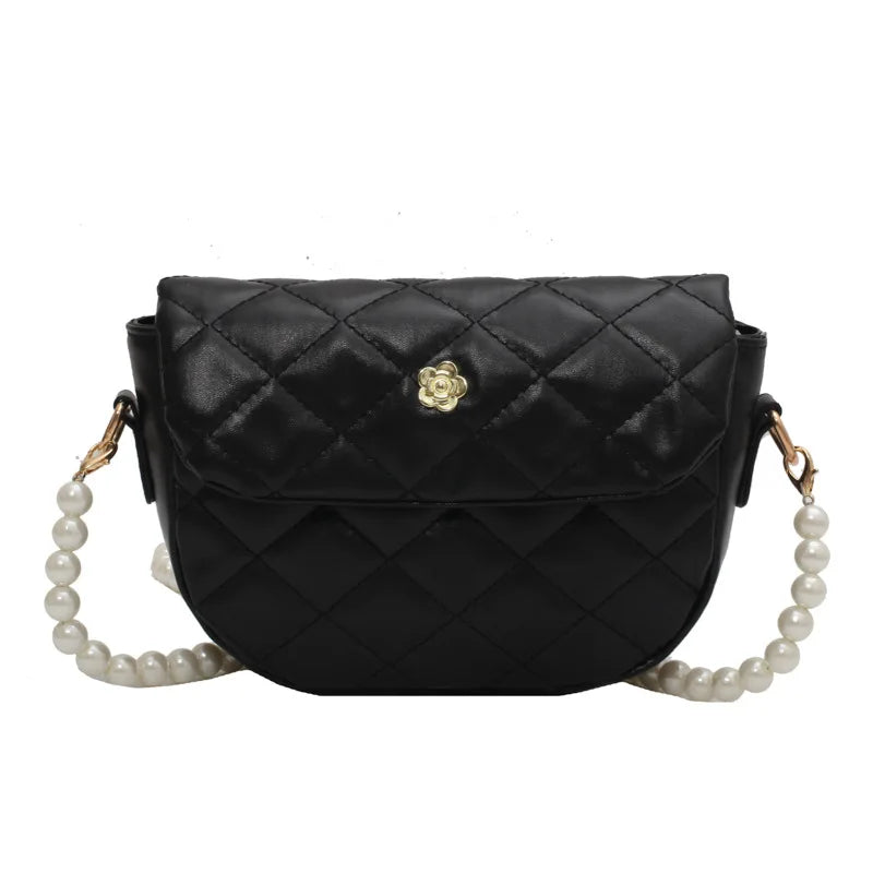 Small PU Leather Crossbody Flap Bags For Women