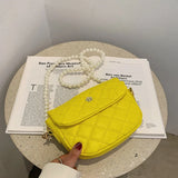 Small PU Leather Crossbody Flap Bags For Women