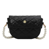 Small PU Leather Crossbody Flap Bags For Women