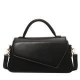 Women's PU Leather Crossbody Sling Bag Short Handle Shoulder Handbag
