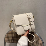 Flap Crossbody Bag for Women PU Leather Shoulder Bag