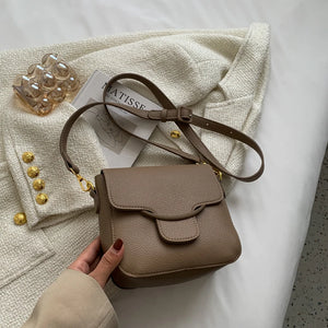 Flap Crossbody Bag for Women PU Leather Shoulder Bag
